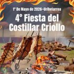 FIESTA DEL COSTILLAR CRIOLLO: YA PODÉS COMPRAR TU TICKET PARA ALMORZAR EN URIBELARREA
