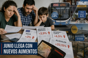 AUMENTOS EN JUNIO: SERVICIOS, ALQUILERES Y PRE PAGAS ACTUALIZAN SUS VALORES