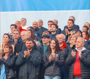 EL KIRCHNERISMO DE CAÑUELAS ESTUVO EN «EL BANDERAZO»