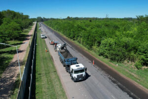 AVANCES EN LA OBRA DE MEJORAMIENTO DE LA 205