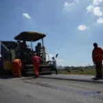 La Ruta 205 vuelve a mostrar actividad: demarcación y trabajos de repavimentación entre Ezeiza y Cañuelas